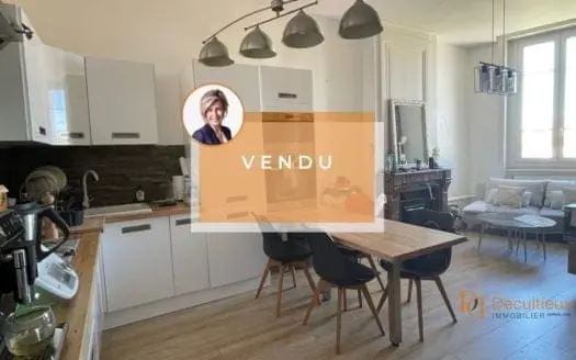 Vendu appartement 3 pièces 53.33 m², 69100