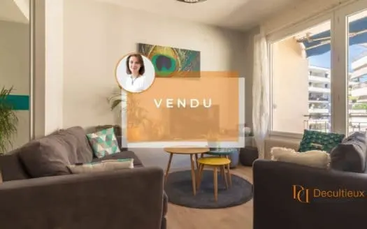Vendu appartement 2 pièces 53.10 m², 69100