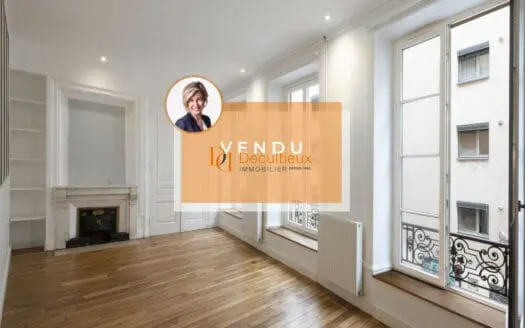 Vendu appartement 3 pièces 68.40 m², 69001