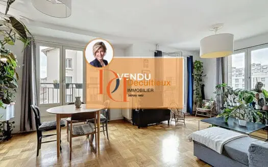 Vendu appartement 3 pièces 98.12 m², 69100
