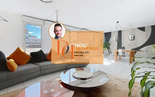 Vendu appartement 4 pièces 107.30 m², 69100