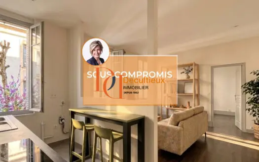 Vente appartement 2 pièces 42.80 m², 69100