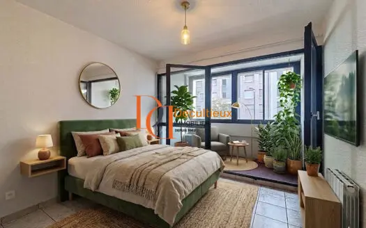 Vente appartement 2 pièces 58.07 m², 69100