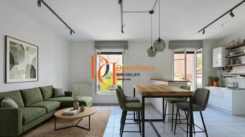 Appartement 3 pièces 67 m² · à Villeurbanne · 67 m² · 192 000 €
