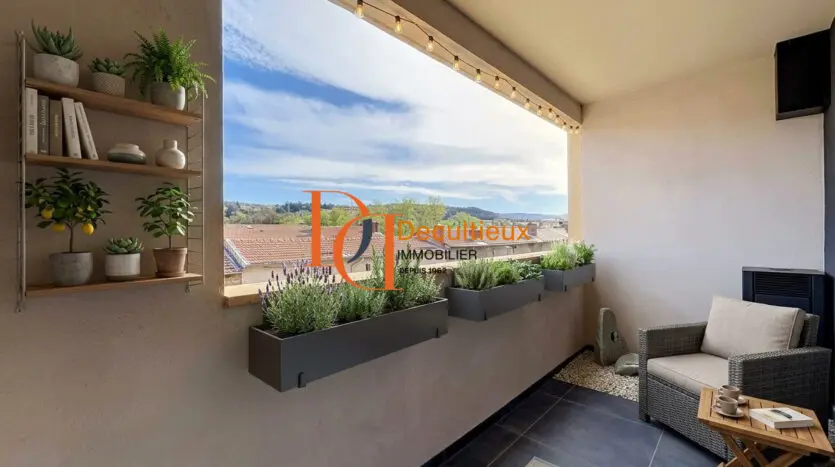 Appartement 3 pièces 65 m² · à Lentilly · 64,7 m² · 215 000 €